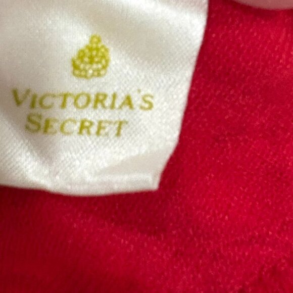 Victoria's Secret 80s Vintage Red Lace Sequin Embellished Thong Panty P/S 100% S - Picture 5 of 5